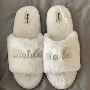 Bride to be slippers